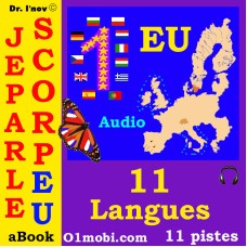 Livre audio Je parle ScorpEU (avec Mozart) 11 langues d'Europe